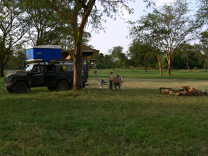 Geländewagen Afrika